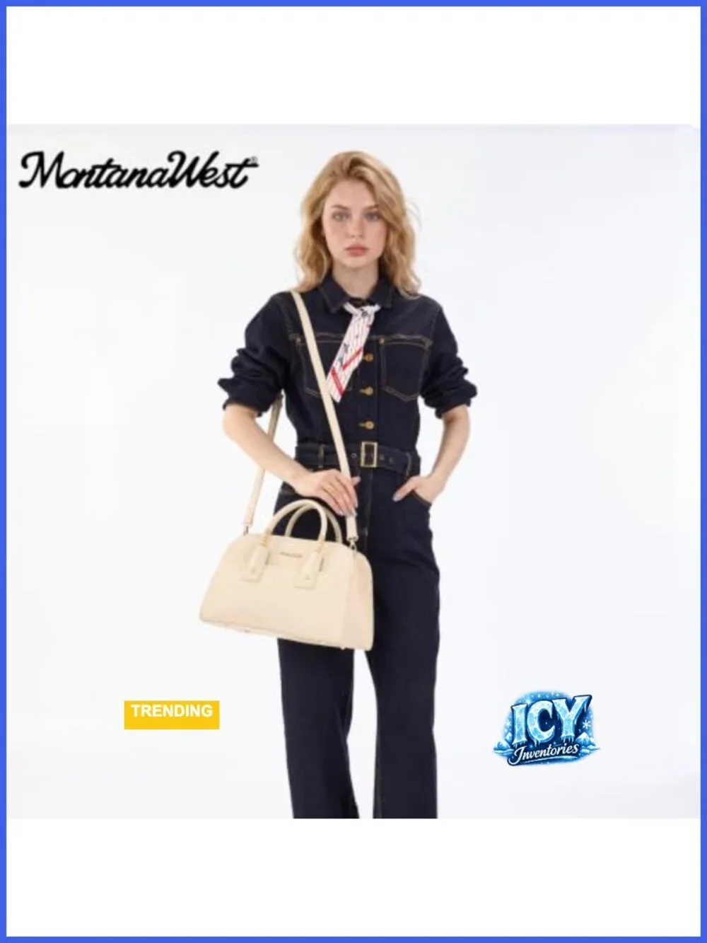 Structured Satchel Bag Women Faux Leather Crossbody Purse Top Handle Detachable